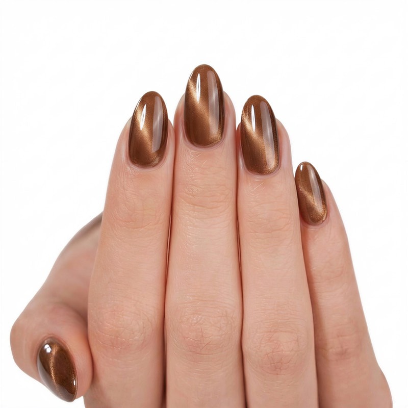 AI-generated press-on nail product photo